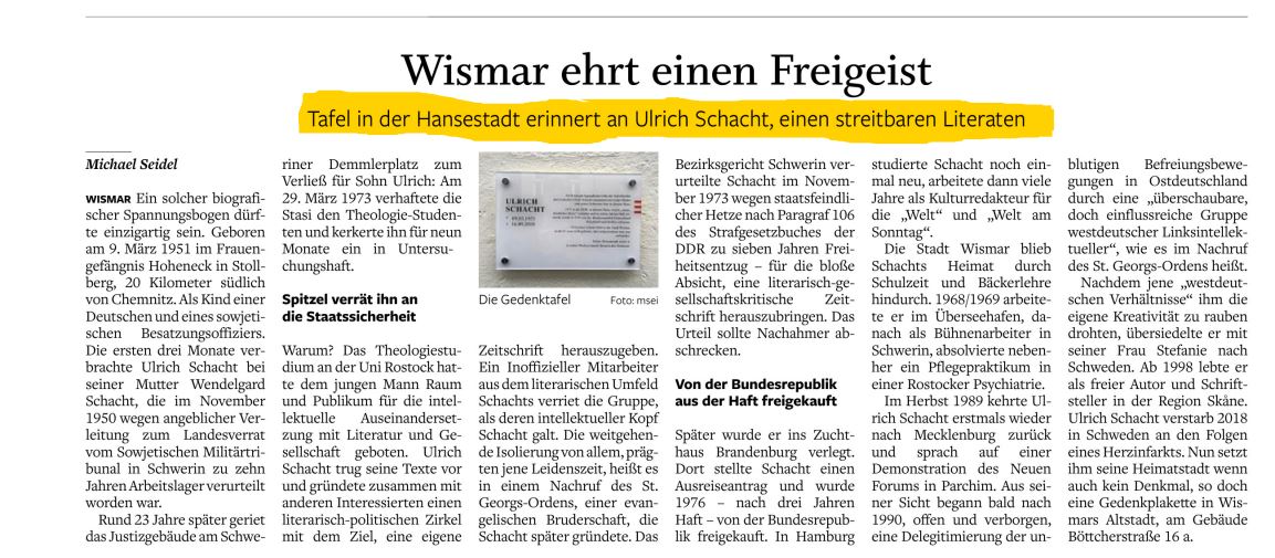 Schweriner Zeitung
